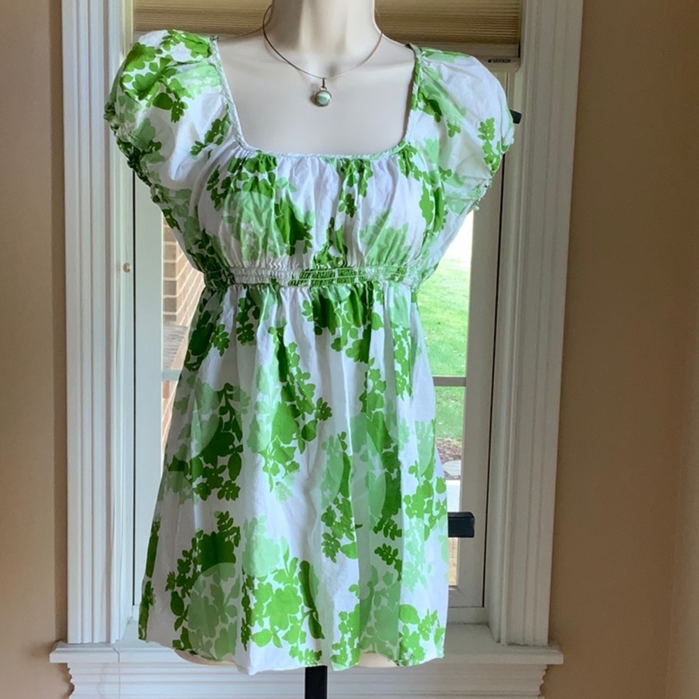 Summery Max Edition Flowing Top w/Cap Sleeves